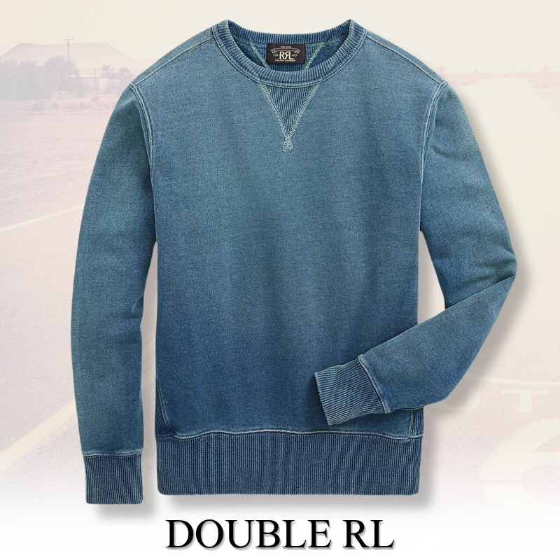 RRL ダブルアールエル スウェットシャツ フレンチテリー