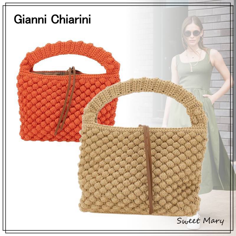 Gianni Chiarini☆Bella ベラ ニット トートバッグ♪【送料込】