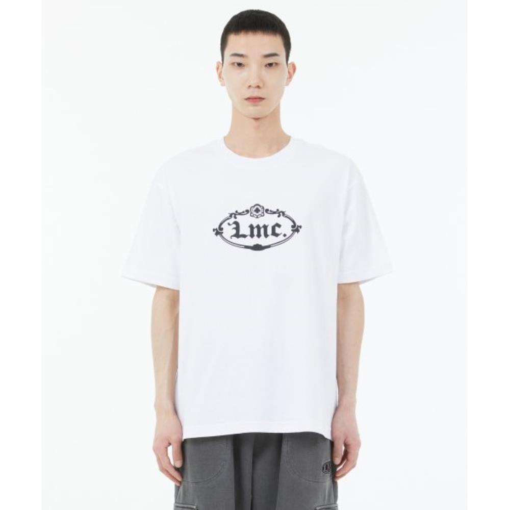 Tシャツ・カットソー LMC GOTHIC OVAL TEE white 0LM23STS152WHT