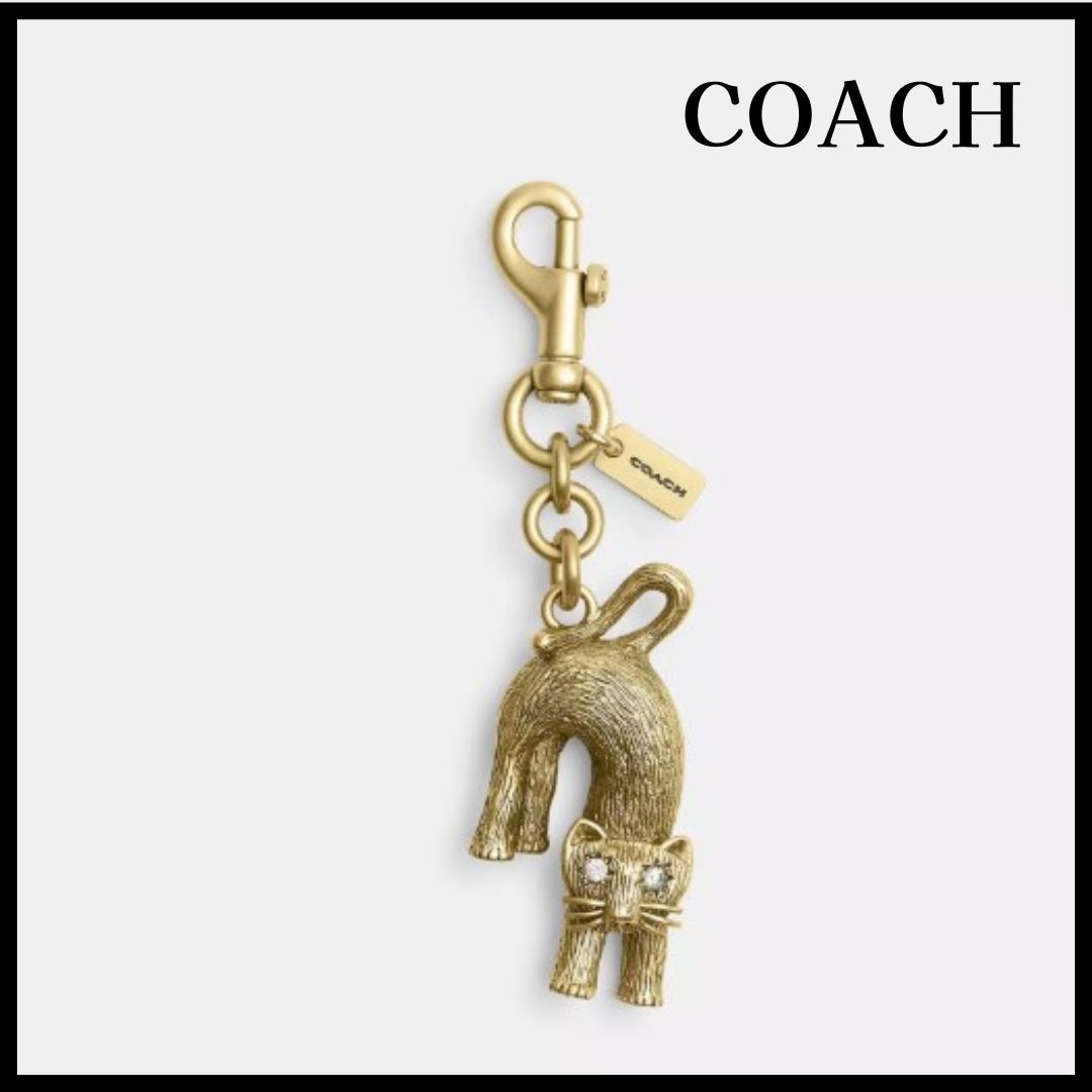 【COACH】キャット バッグ チャーム