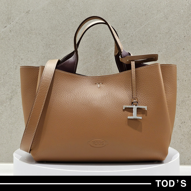 ★送料・関税込★TOD'S トッズ Tタイムレス トートバッグ