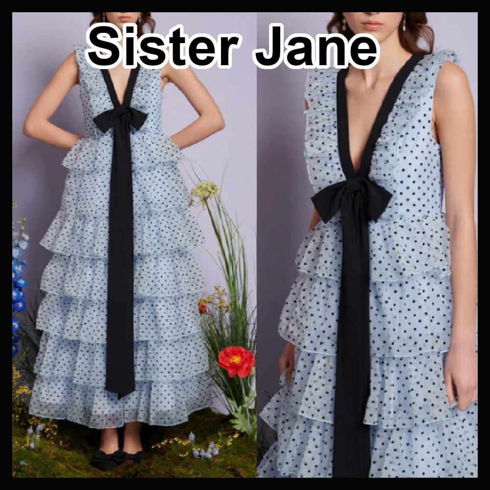 完売前に【Sister Jane】DREAM Haven ラッフル ミディドレス