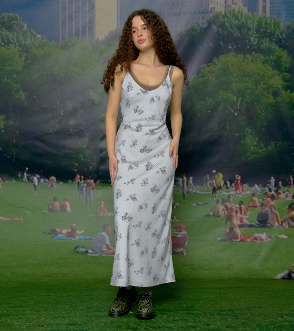 ◆Loulouseoul◆ Roma Terrace Slim Dress White