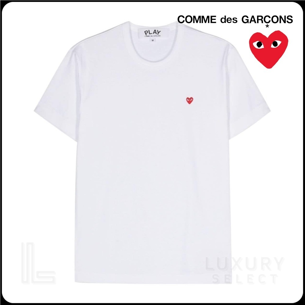 【COMME des GARCONS】TSHIRT SMALL RED EMBLEM◆AXT304051