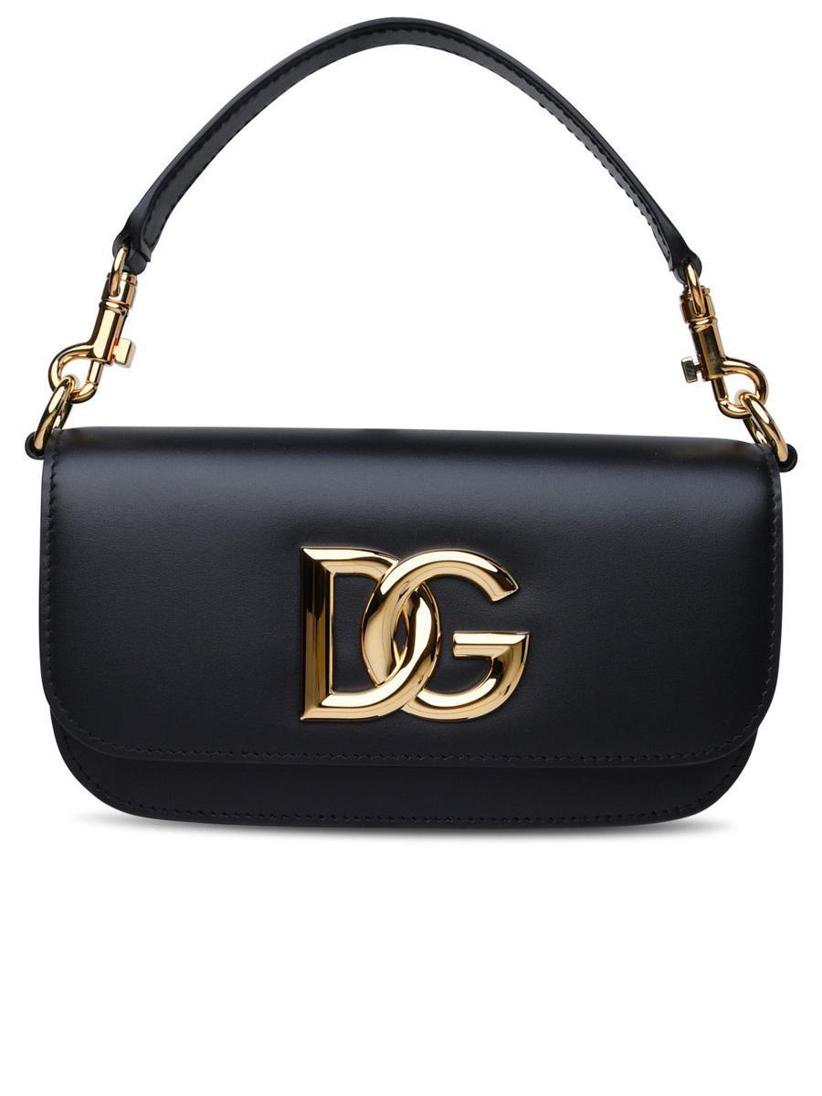 【関税＆送料込み】Dolce & Gabbana Black Leather Bag