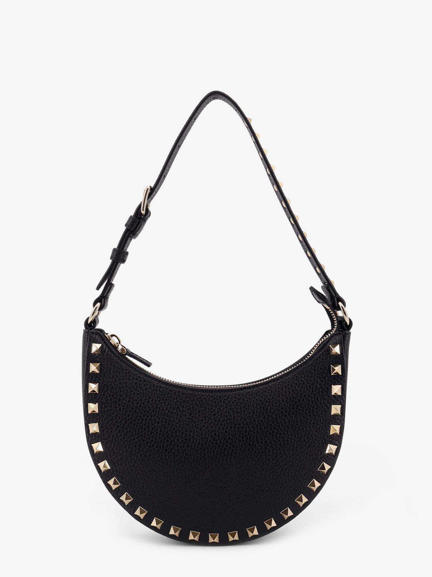 ショルダーバッグ・ポシェット Valentino Garavani Rockstud leather mini hobo bag