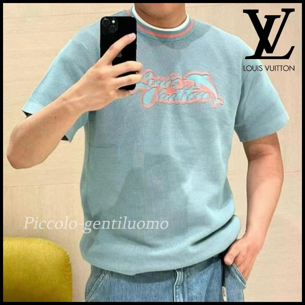 【ビーチにぴったり♪】ルイヴィトン★ロゴTシャツ