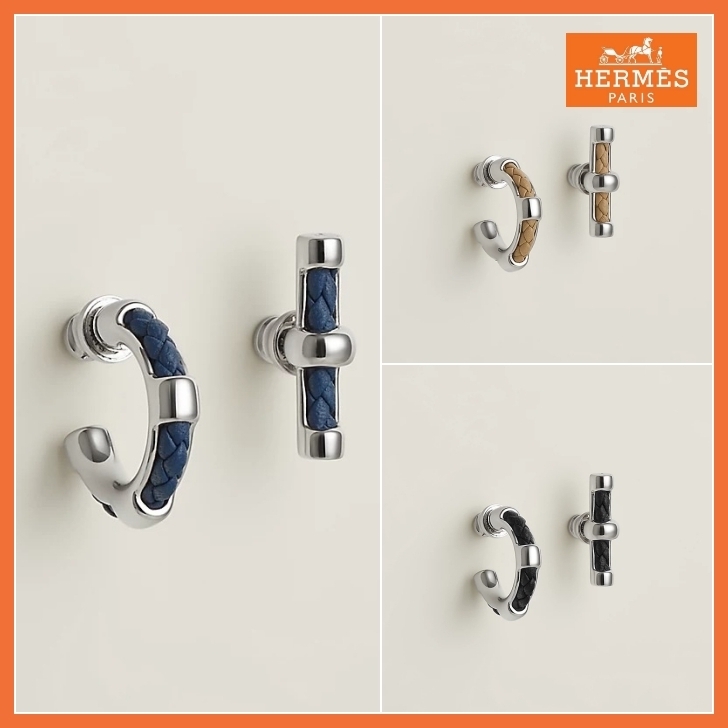 【新作】HERMES フリブスティエ イヤリング