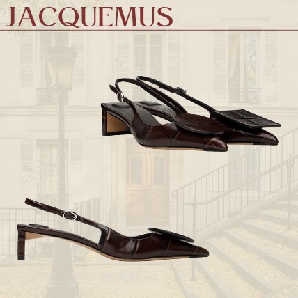 【JACQUEMUS】ヒール ミッドナイトブラウン