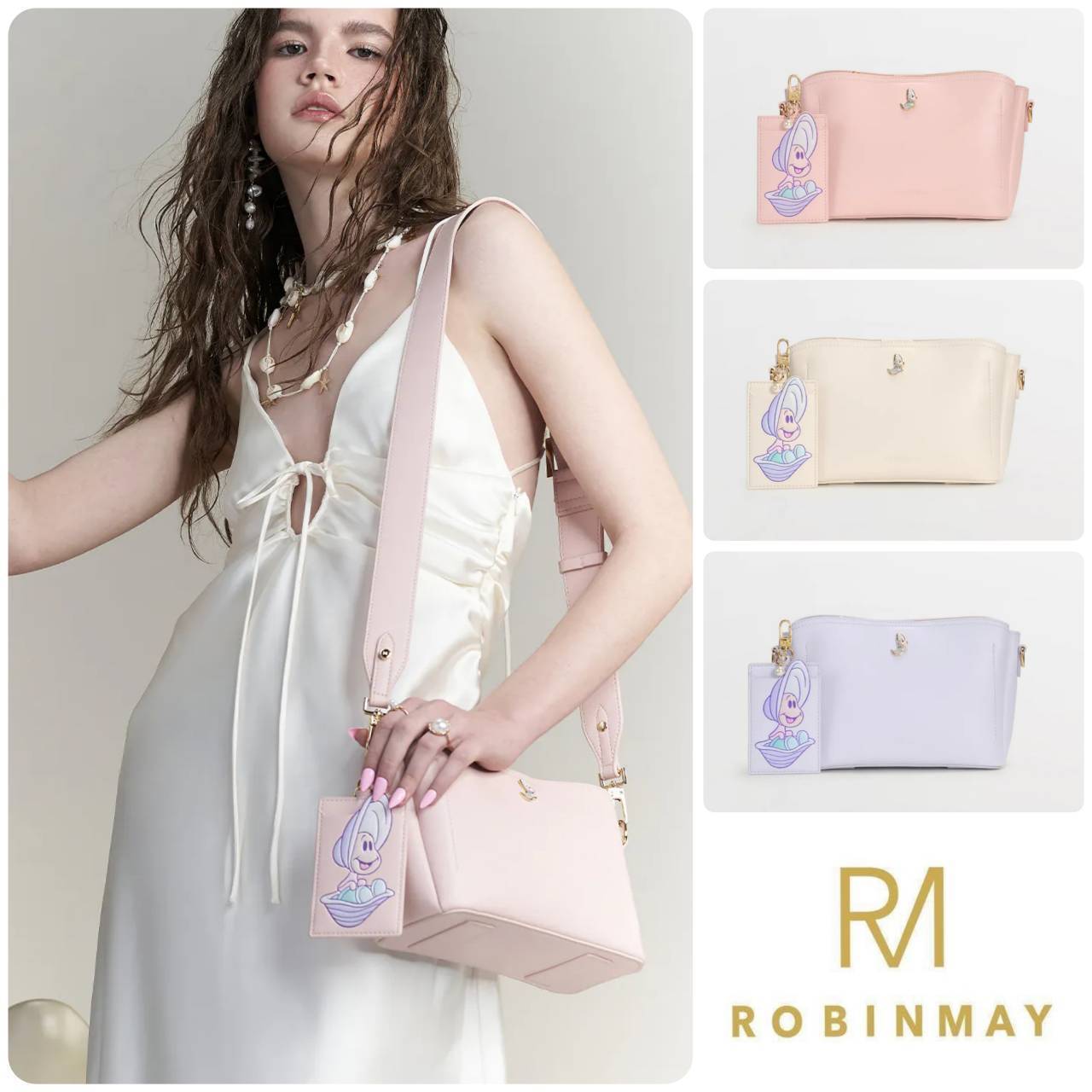 ■ROBINMAY ショルダーバッグ(オイスターベビーシリーズ)/送料込