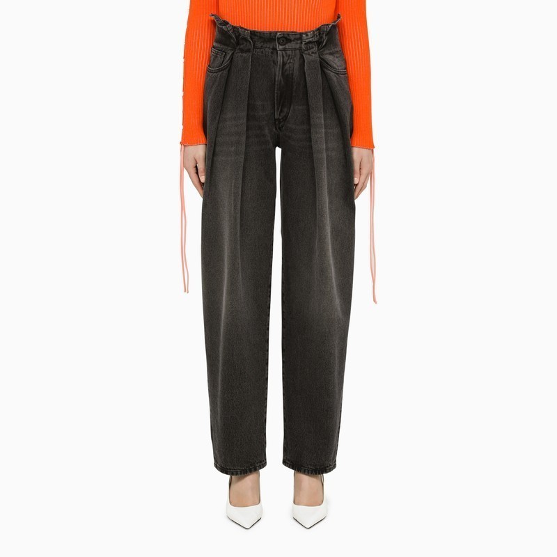 【関税&送料込】Off-White Black Washed Balloon Jeans