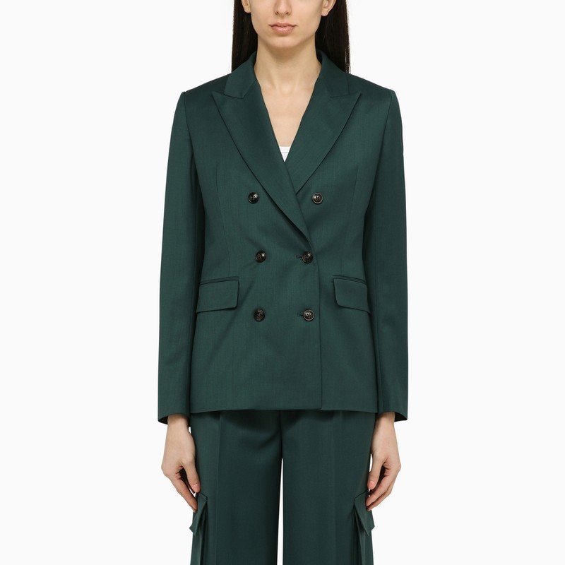 【関税&送料込】Amiri Forest Green Double-Breasted Jacket In