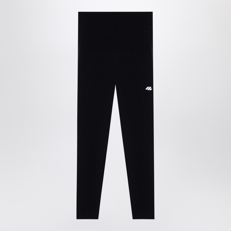 【関税&送料込】Balenciaga Black Activewear Leggings In Matt