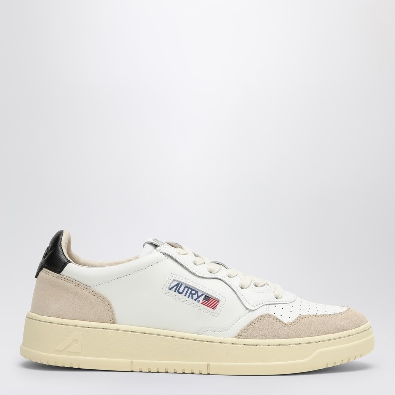 【関税&送料込】Autry Medalist Sneakers In White Black Leath