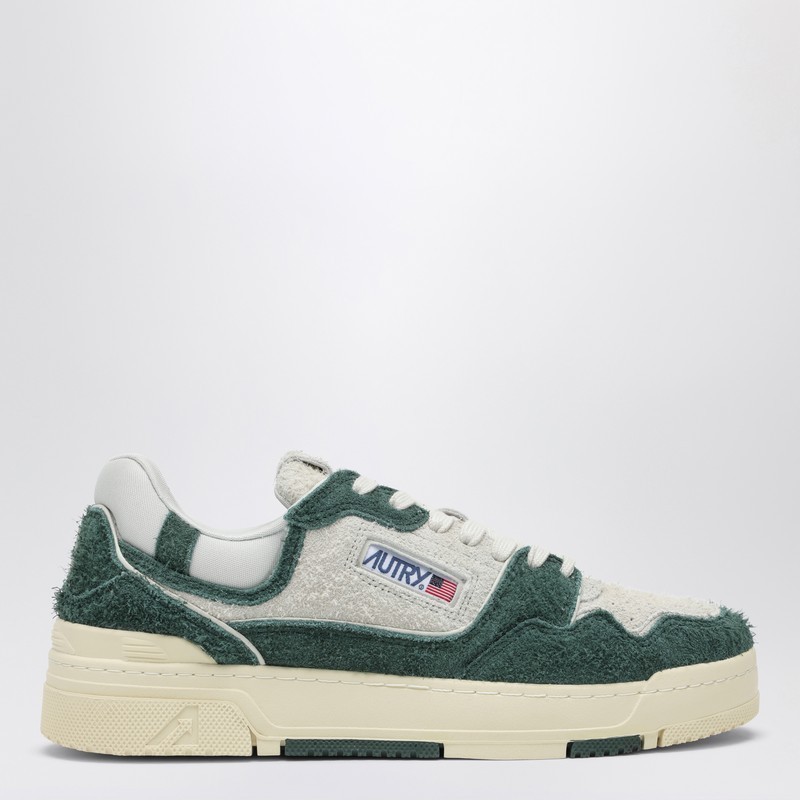 【関税&送料込】Autry White Bottle Green Suede And Mesh Clc
