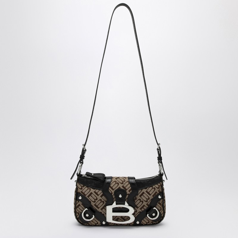【関税&送料込】Balenciaga Essex Small Bag Ebony Beige Black