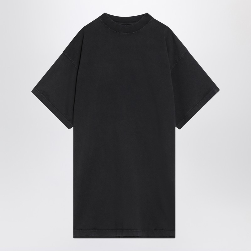 【関税&送料込】Balenciaga T-Shirt Over Painted Black In Vin