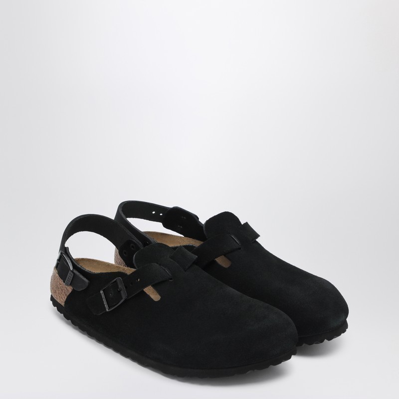【関税&送料込】Birkenstock Black Suede Tokyo Ciabatta