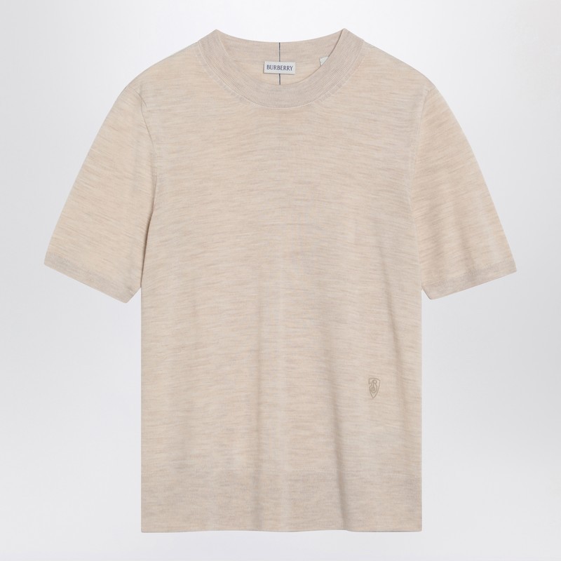 【関税&送料込】Burberry Beige Wool Sweater
