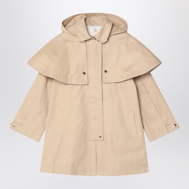 【関税&送料込】Chloe Beige Cotton Trench Coat