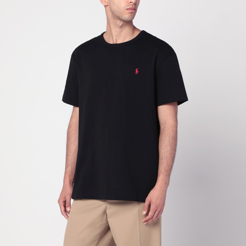 【関税&送料込】Polo Ralph Lauren Black Cotton T-Shirt Class