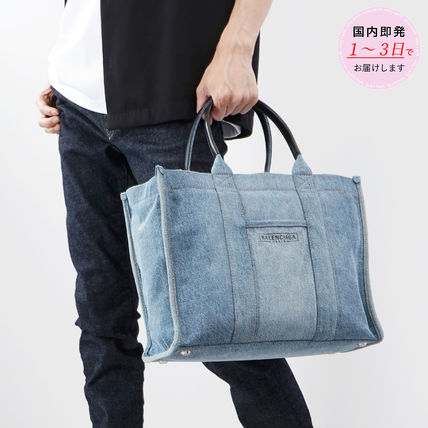 ブルー（青）系 BALENCIAGA(バレンシアガ) トートバッグ(メンズ