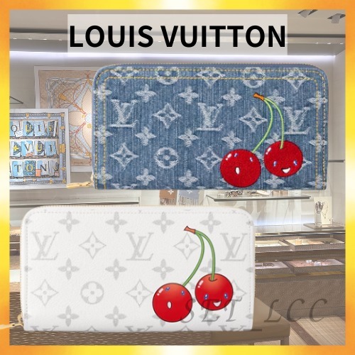 ★すぐ届く★LV×TMモノグラムチェリージッピーウォレット