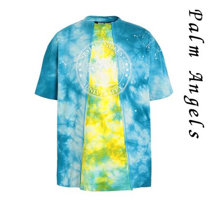 国内即発送！Palm Angelsパームエンジェルス ロゴTシャツ ブルー ブルー（青）系 Palm Angels(パームエンジェルス) Tシャツ