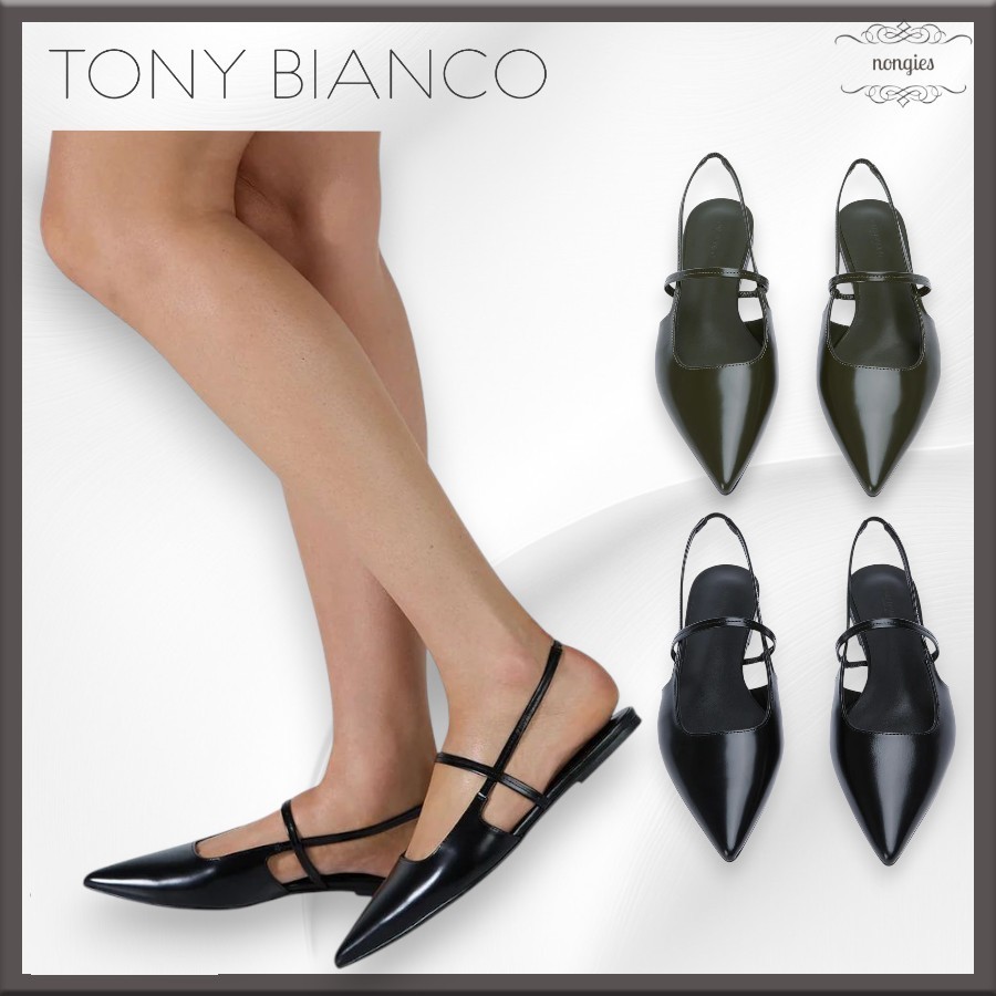 AUS発★TONY BIANCO★Julia ポインテッドトゥ フラットシューズ