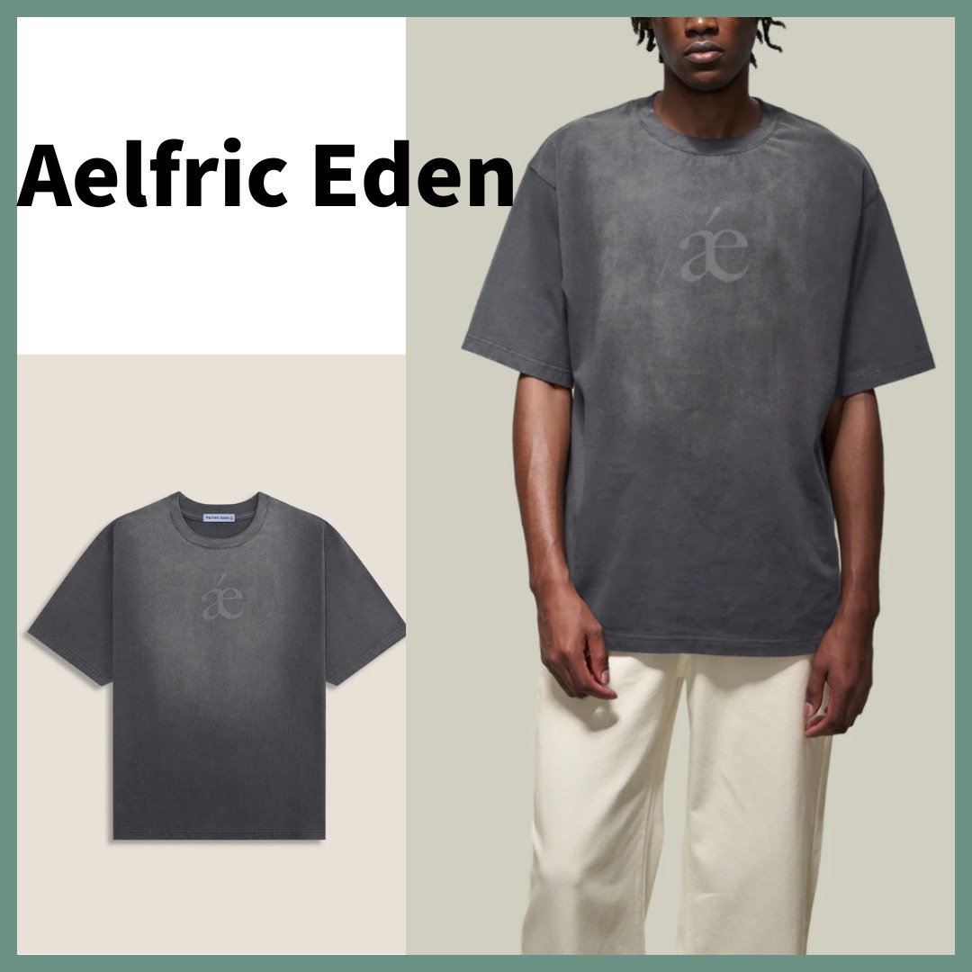 日本未入荷 エッセンシャル ae グラデーション ウォッシュド T