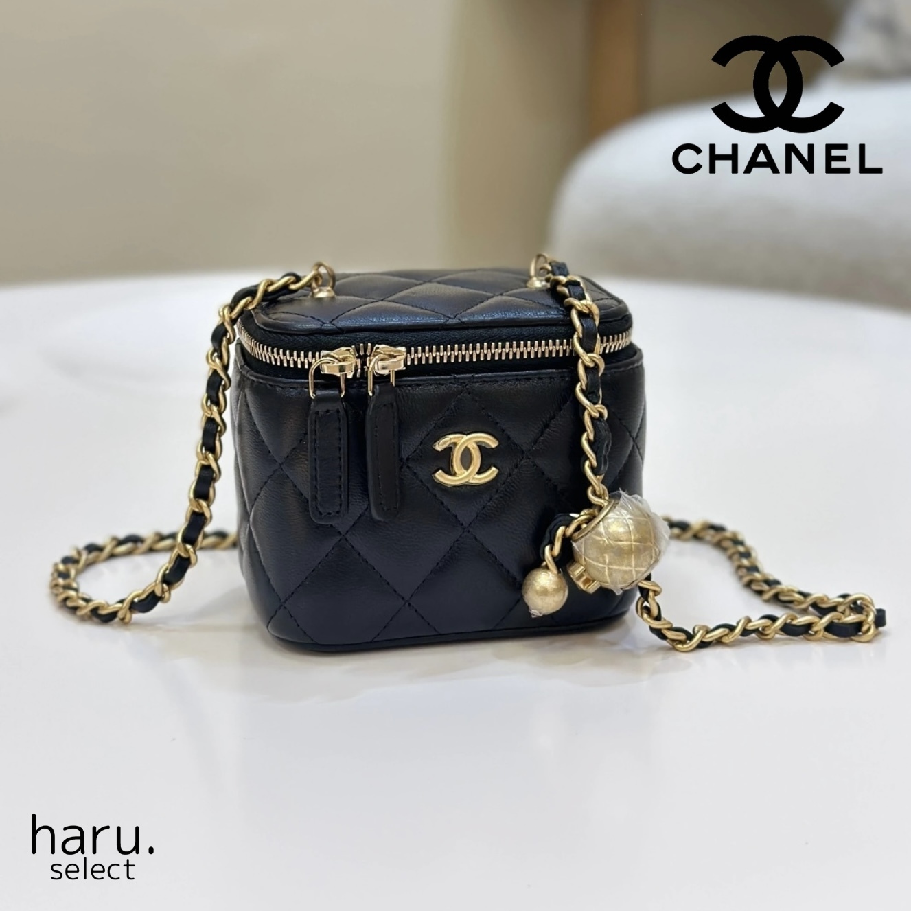 大人可愛い♡上品でエレガント【CHANEL】ミニヴァニティ