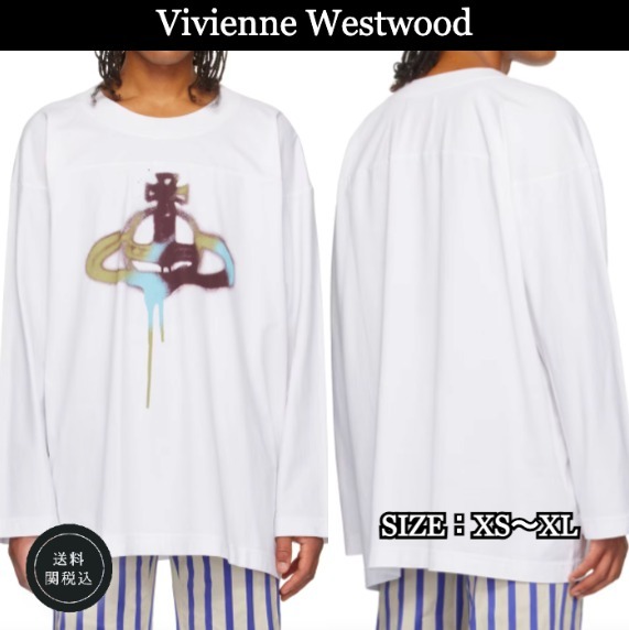 【Vivienne Westwood】Fresh L/S Tシャツ 長袖 ユニセックス
