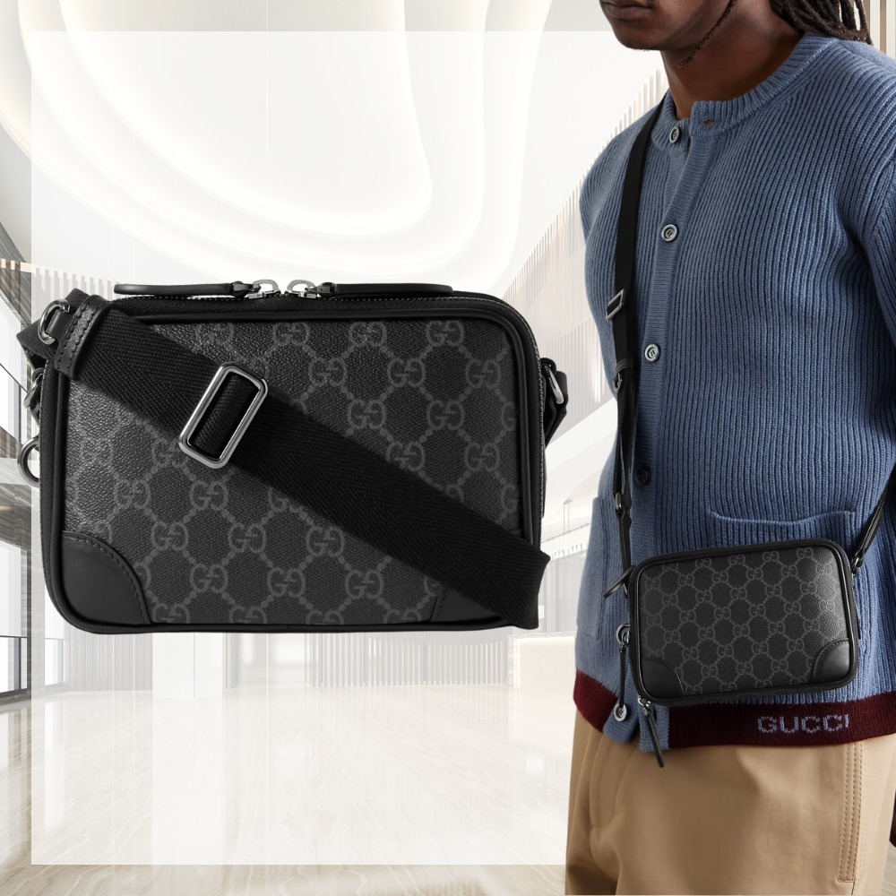 週末を彩る相棒【GUCCI】ミニ モノグラム メッセンジャーバッグ