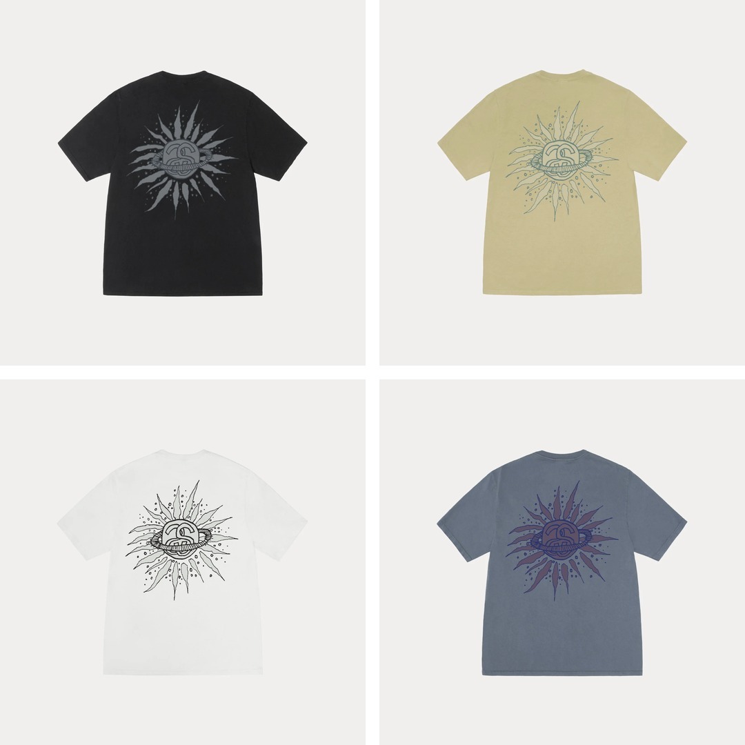 【完売間近】 Stussy LOOK BEYOND TEE PIGMENT DYED
