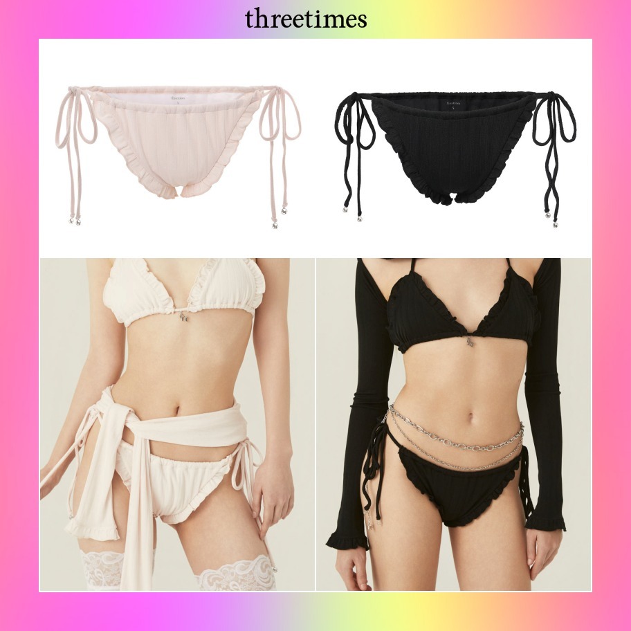 【threetimes】25HS★(S,M,L) Baby Shower Bikini Bottom