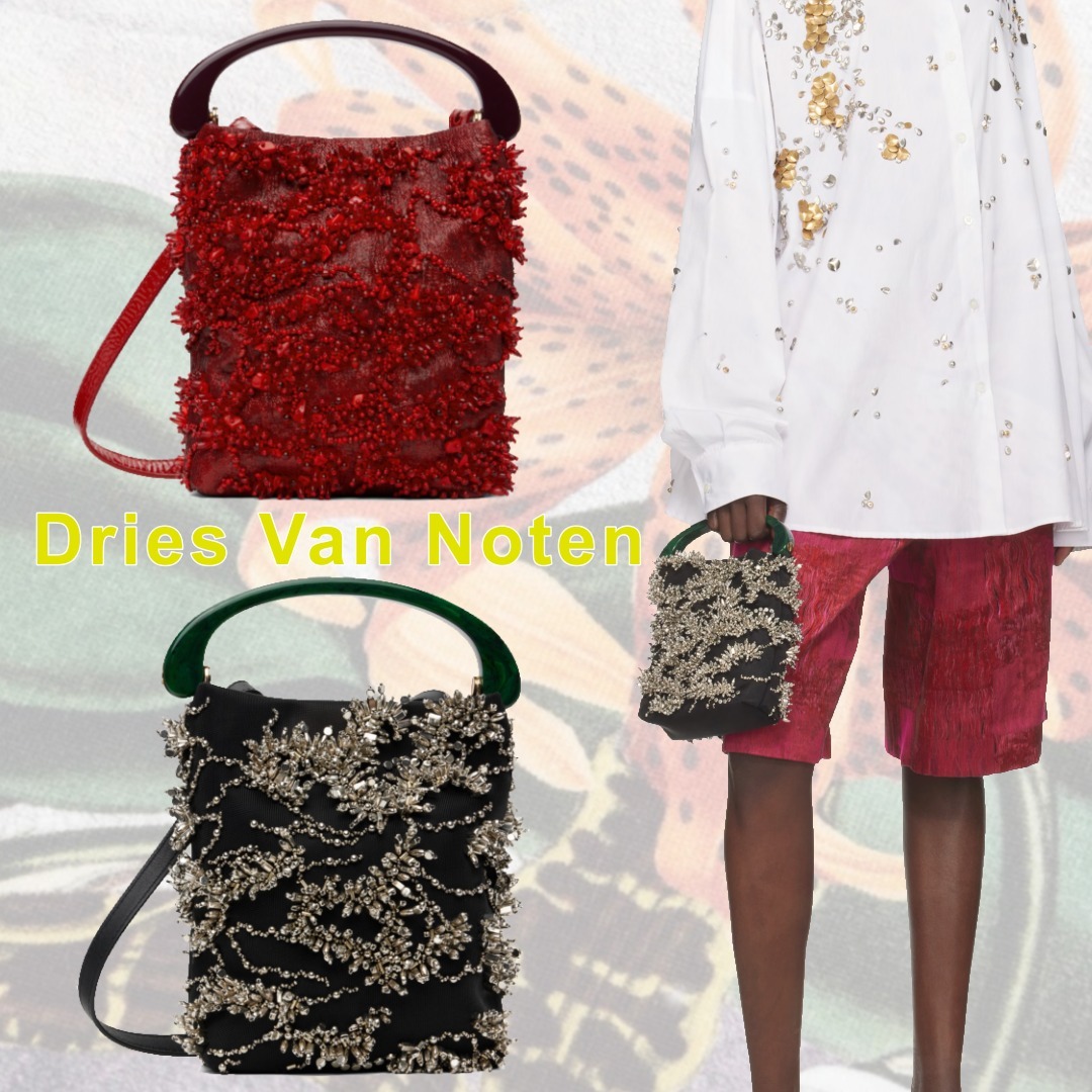 ゴージャス♪【Dries Van Noten】マイクロ Leather バッグ