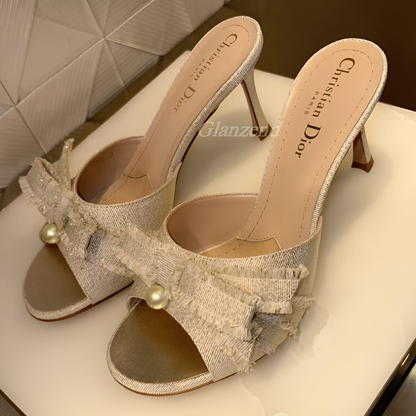 お洒落な足元に♪【Dior】《Adiorable》ミュール サンダル 8cm