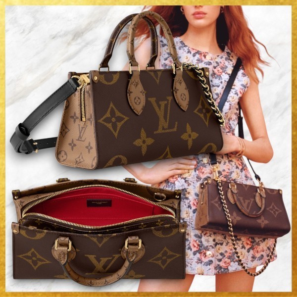国内発送 大人気 Louis Vuitton オンザゴー EW ショルダーバッグ