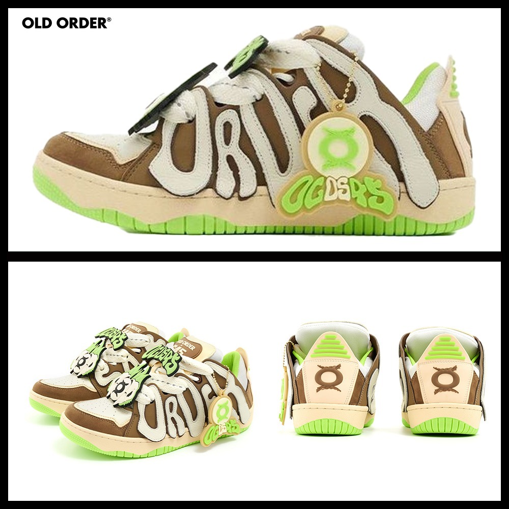 ★Old Order x S45★Skater/001 Brown Green★大人気★