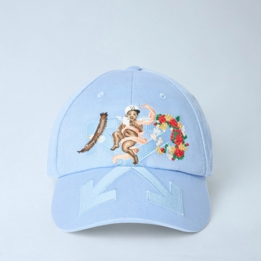 Off-White 国内発送 フレスコ アロー ベースボール キャップ