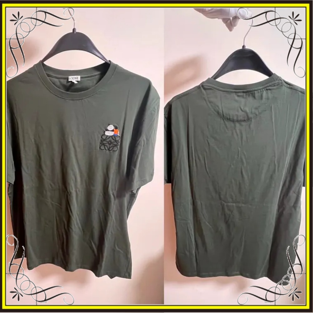 【LOEWE】ロエベ ロゴ Tシャツ Suna Fujita Logo Tee コットン