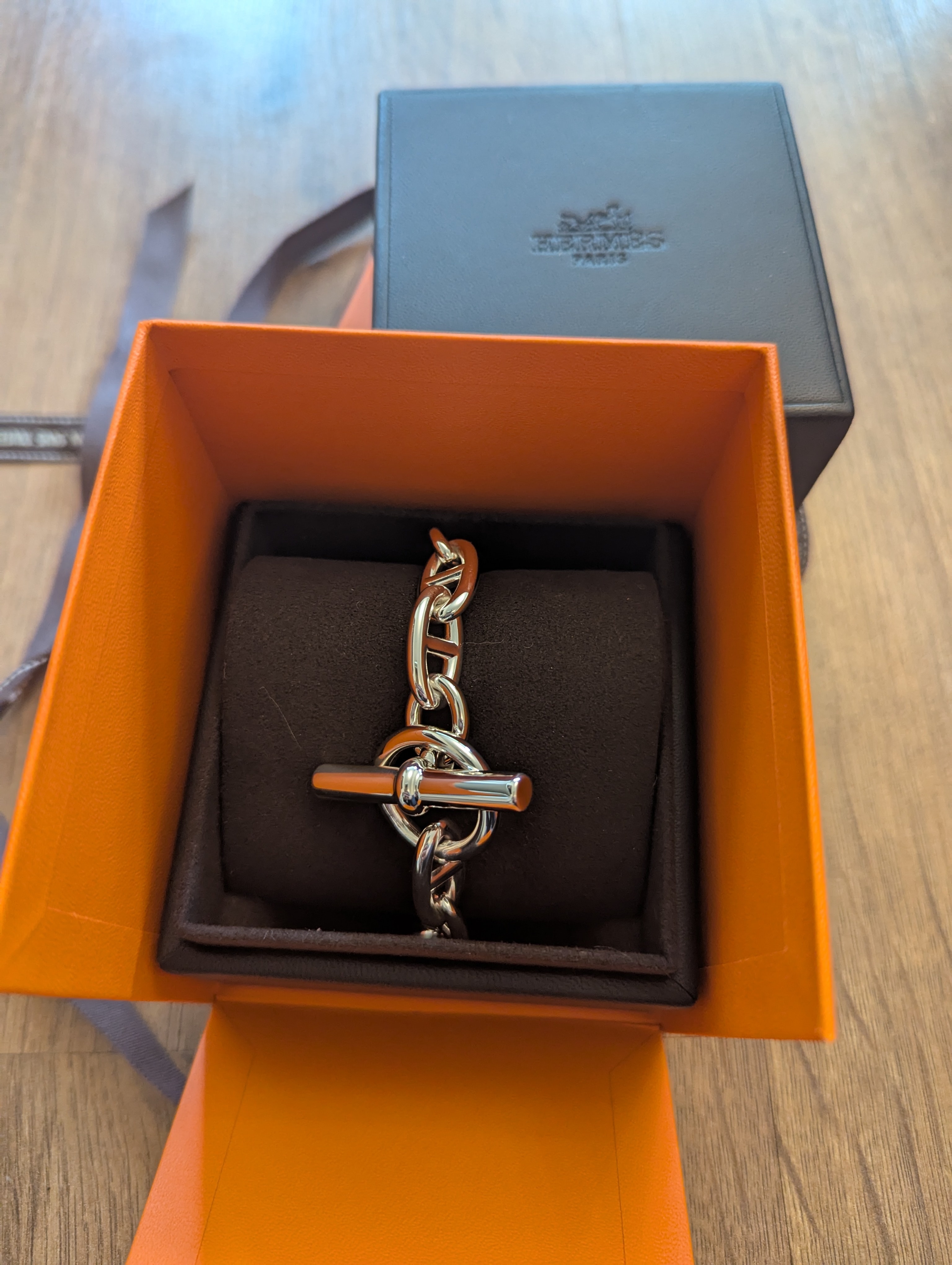 ★Hermes★大人気Chaine d'Ancre bracelet GM 12コマ（1点のみ）