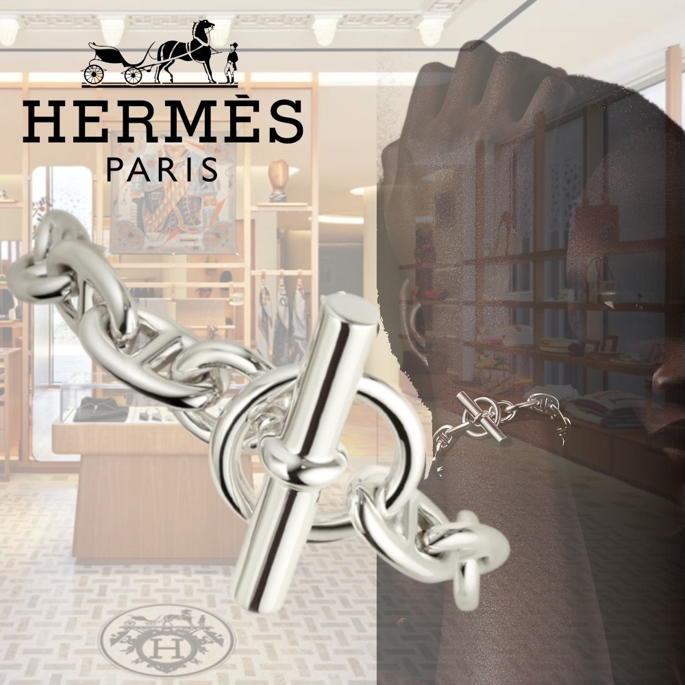 【超人気】HERMES シェーヌダンクルMM ブレスレット