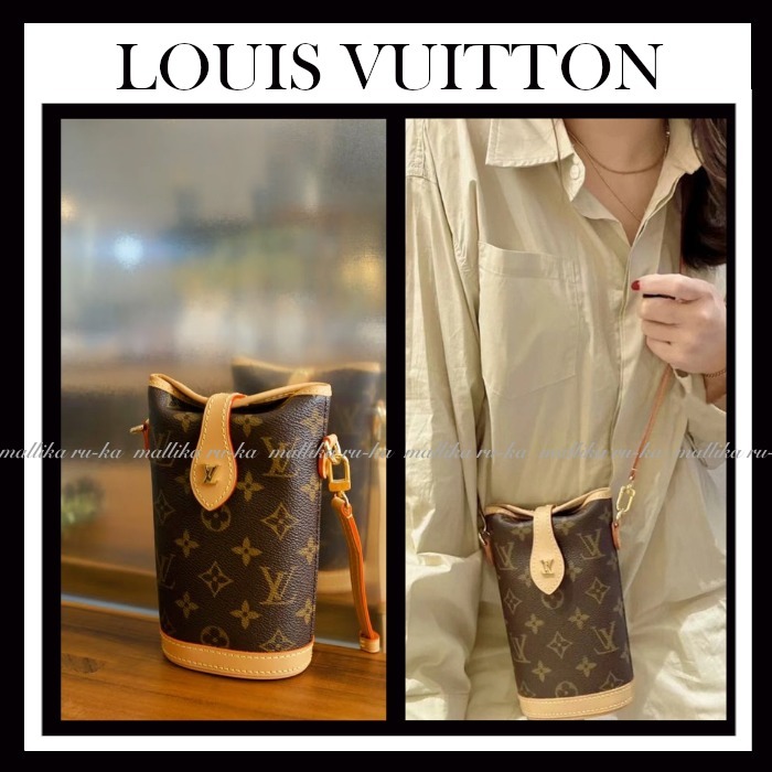 お洒落☆モノグラム【LOUIS VUITTON】スマホポーチ