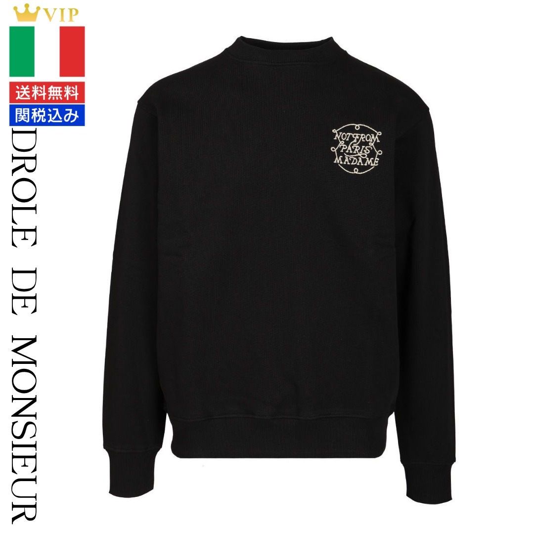 VIP【関税送料無料】希少 Drole De Monsieur Slogan Sweatshirt