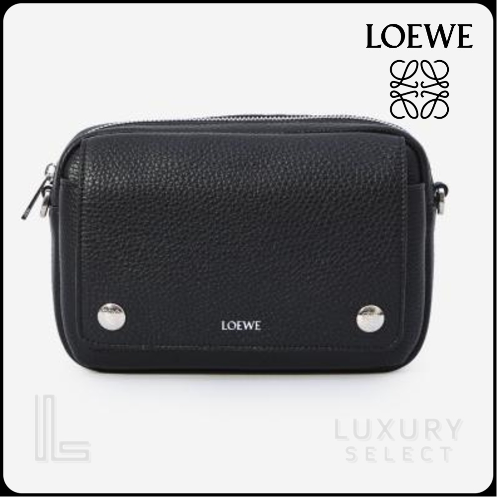 【LOEWE】SMALL PEBBLE MESSENGER BAG●BANBPCX011100