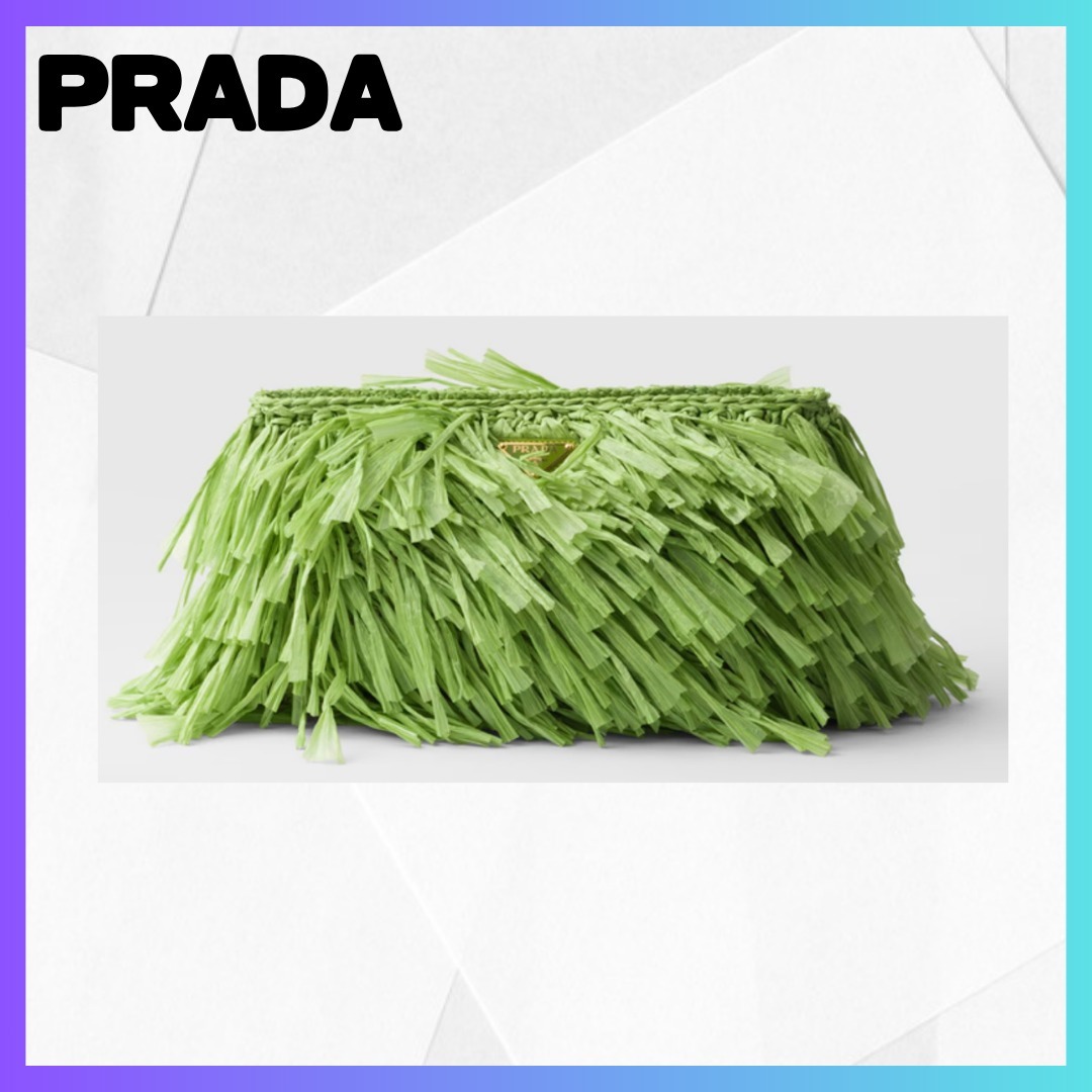 PRADA かぎ針編みのポシェット ミディアム