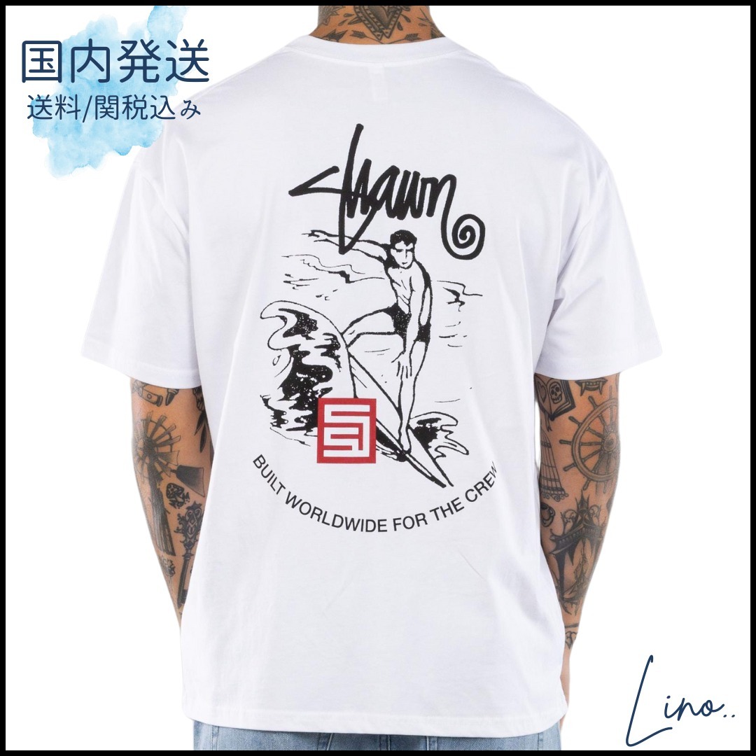 【S/DOUBLE】関税/送料込み クルーTシャツ