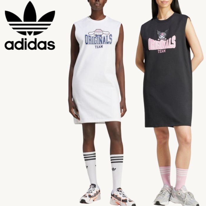 海外限定【adidas】× クロミちゃん/シナモロール ワンピース