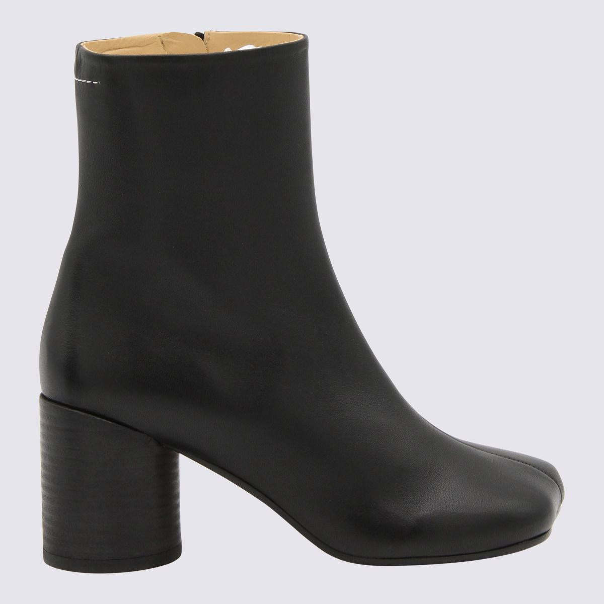 【関税＆送料込み】Mm6 Maison Margiela Black Leather Tabi B